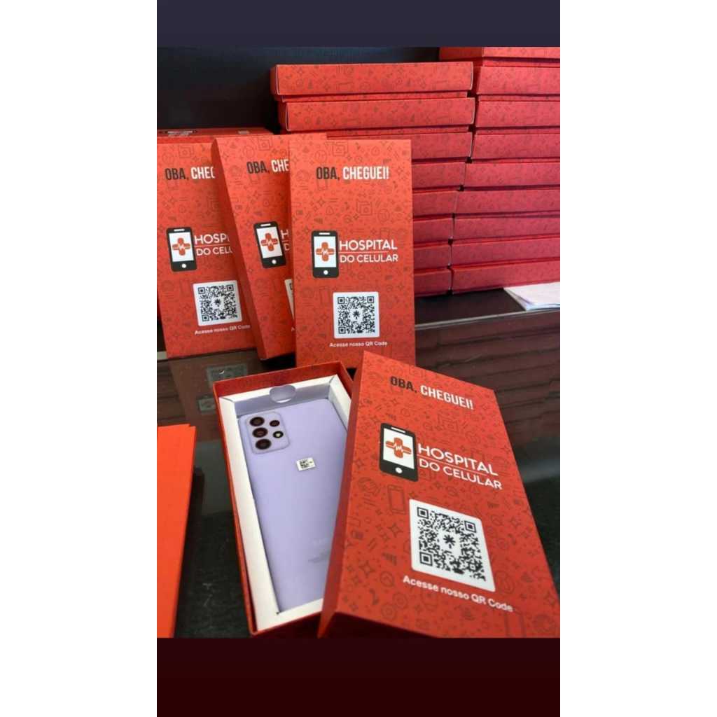 Caixa Personalizada 9x18cm para celular