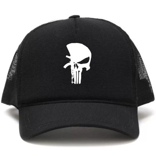 Bone Telinha TRucker Caveira Varias Cores