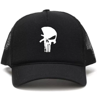 Bone Telinha TRucker Caveira Varias Cores