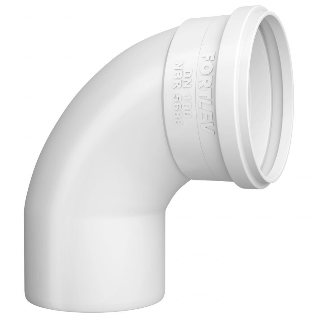 Curva 90° Curta Esgoto SN DN 40MM 50MM 75MM 100MM