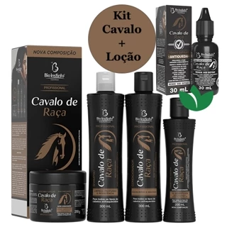 Kit Cavalo de Raça + Loção Anti Queda Bio Instinto