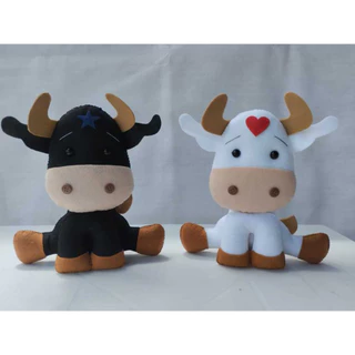 Boneco Boi Caprichoso e Garantido Parintins Feltro