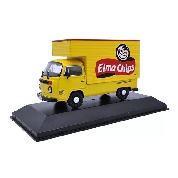 ULTRA RARIDADE - ÚLTIMA UNIDADE - MINIATURA - ESCALA 1:43 - VEÍCULOS DE SERVIÇO - KOMBI ELMA CHIPS