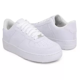 TENIS CASUAL BRANCO E PRETO MODINHA PROMOÇÃO , CONFORTAVEL E LEVE !