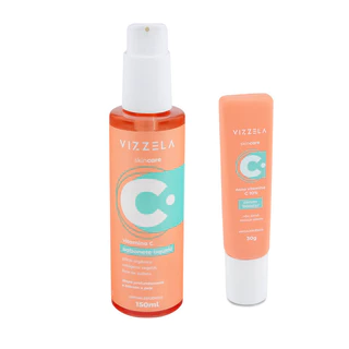 Sabonete Vitamina C + Sérum Vitamina C - Vizzela