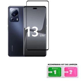 Película 3D Curvada Mi 13 Lite Protetora De Tela Vidro Full Cover Temperado Frontal Para Celular Xiaomi