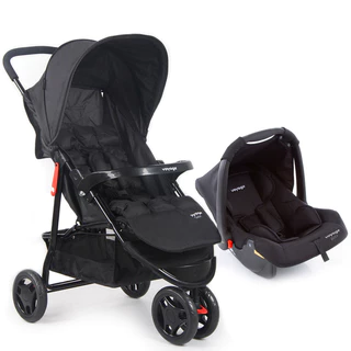 Carrinho De Passeio + Bebê Conforto Travel System Voyage Infantil