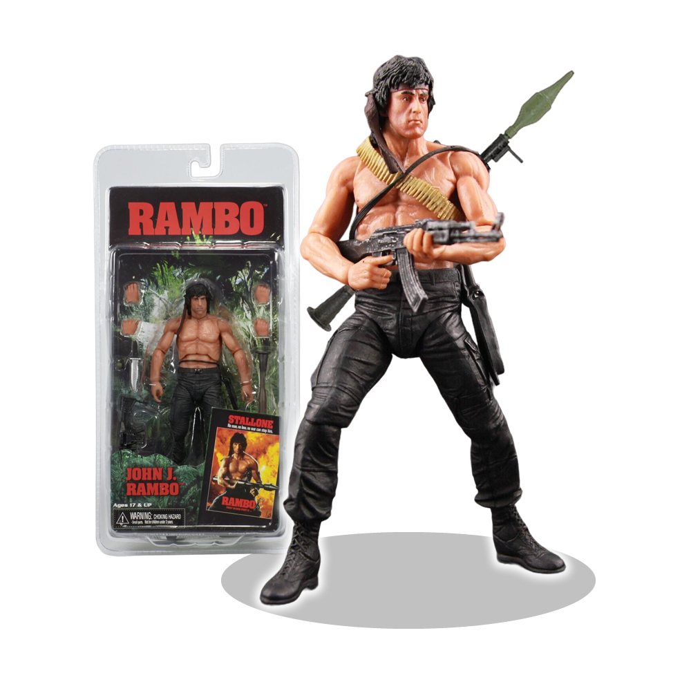 Boneco Rambo First Blood 18cm - Pronta Entrega! | Shopee Brasil