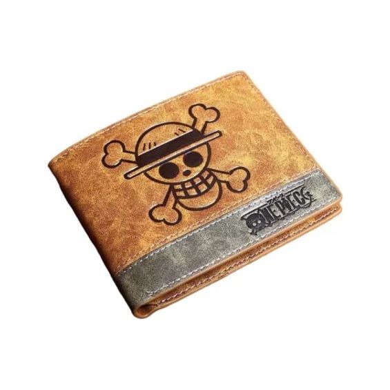 Carteira One Piece Monkey D. Luffy Couro Nova Promoção
