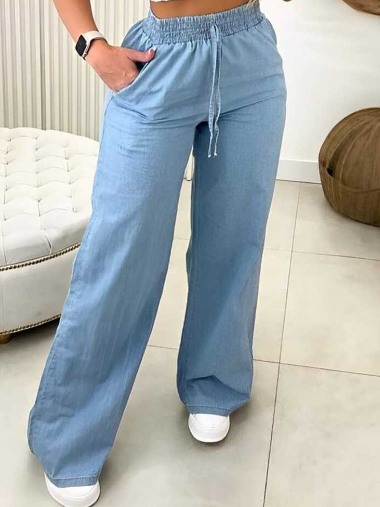 Top calça jeans mole feminina Factory Sale Black Friday