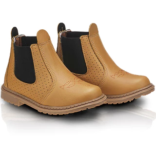 Botinha Jeca Infantil Country Menino Super Confortável Lançamento