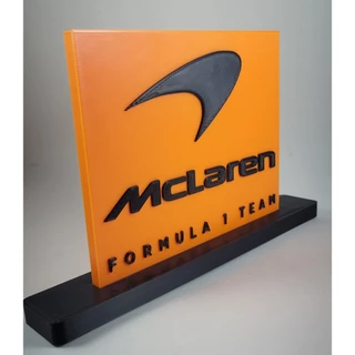 Logo decorativo McLaren F1 ( impressão 3d)