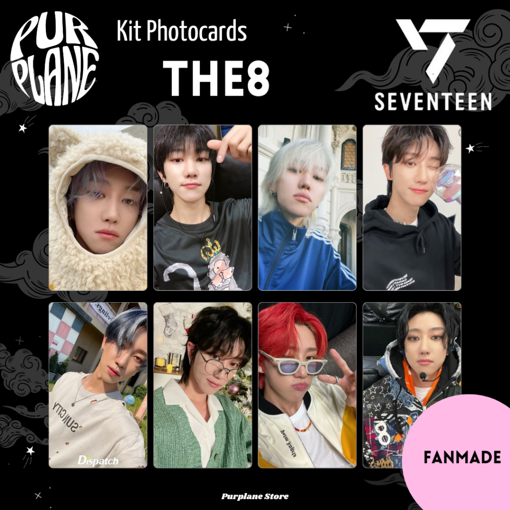 The8 Minghao Selca Photocards Seventeen Kpop Fanmade | Shopee Brasil