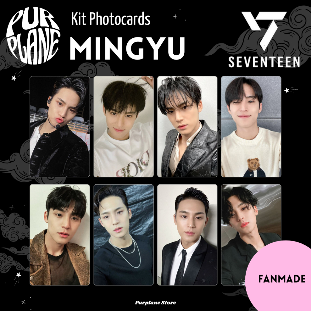 ミンギュ clean CLEAN クリーン トレカ Mingyu Selca Photocards Seventeen Kpop Fanmade | Shopee Brasil