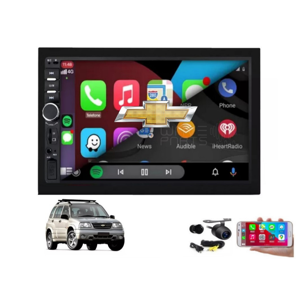 Central Multimidia Mp5 Apple Carplay Android Auto Tracker 2001 2002 ...