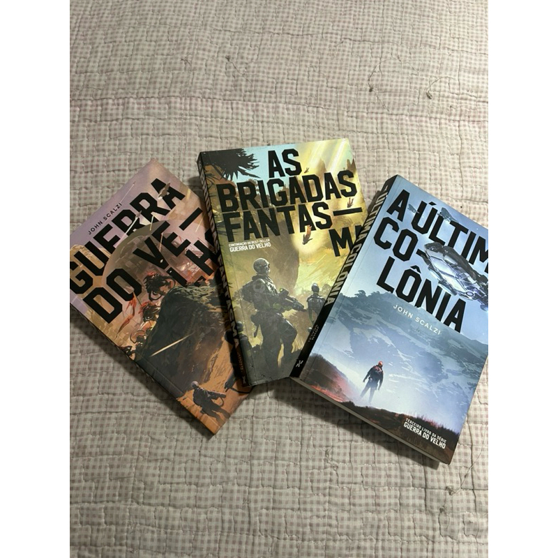 PRIMEIRA TRILOGIA DA GUERRA DO VELHO - JOHN SCALZI | Shopee Brasil