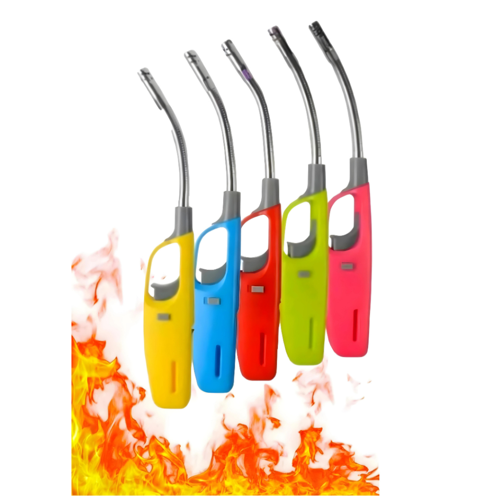 Isqueiro Acendedor de fogão com haste flexível recarregável