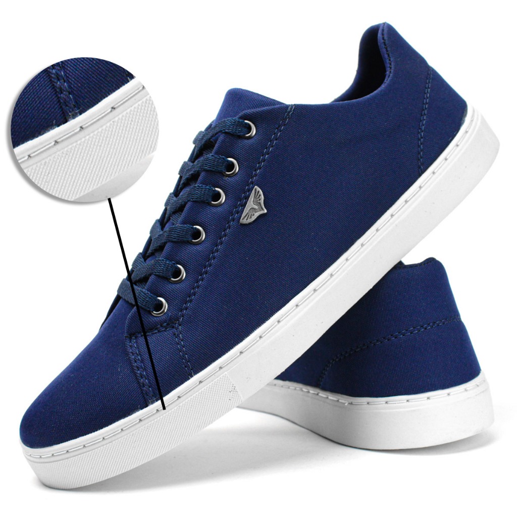 Tênis azul marinho estiloso casual Ultra Confort