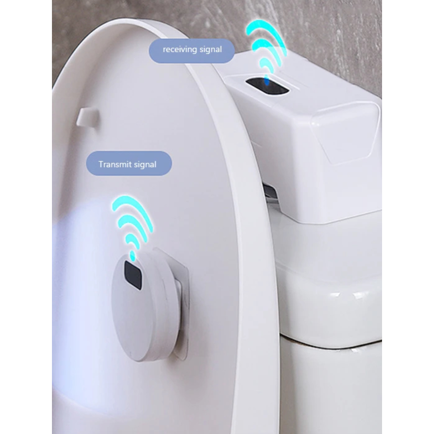 Sensor Inteligente de Descarga Vaso Sanitário Automatico Infravermelho Á Prova de Água