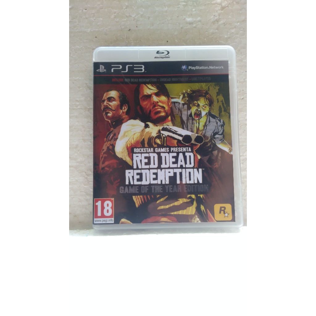 PS3-Red dead redemption GOTY | Shopee Brasil