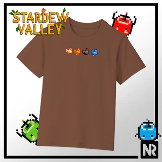 STARDEW VALLEY - CAMISETA DE GALINHAS ( Chickens Stardew Valley T-Shirt )