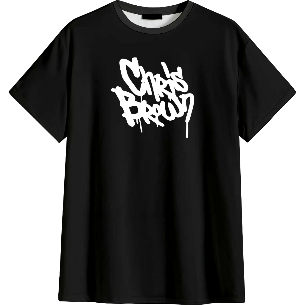 Camiseta Streetwear chris brown