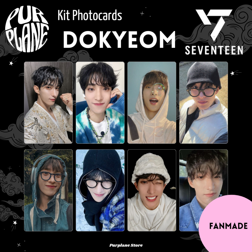 DK Dokyeom Selca Photocards Seventeen Kpop Fanmade | Shopee Brasil