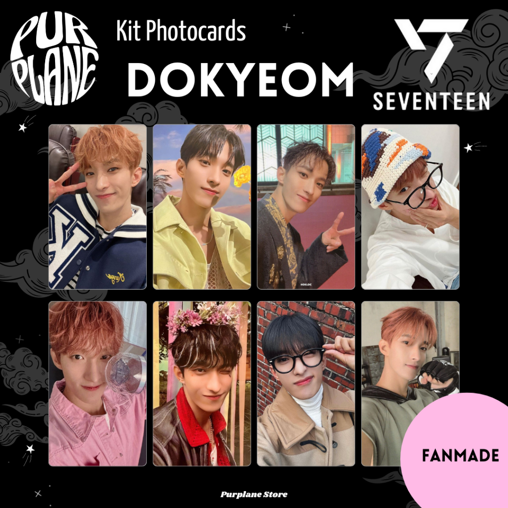 DK Dokyeom Selca Photocards Seventeen Kpop Fanmade | Shopee Brasil