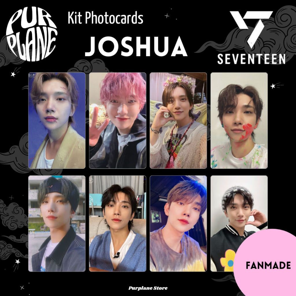 Joshua Selca Photocards Seventeen Kpop Fanmade