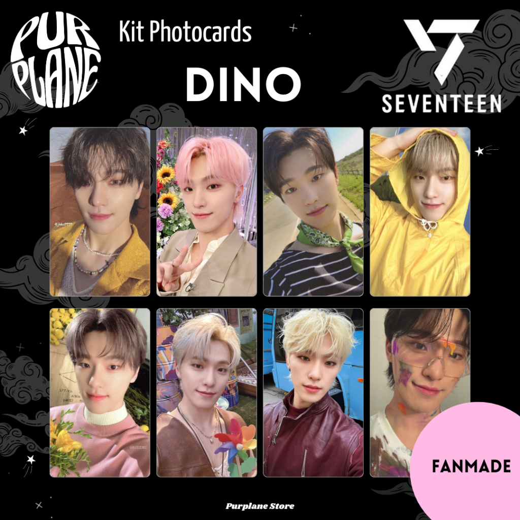 Dino Selca Photocards Seventeen Kpop Fanmade | Shopee Brasil