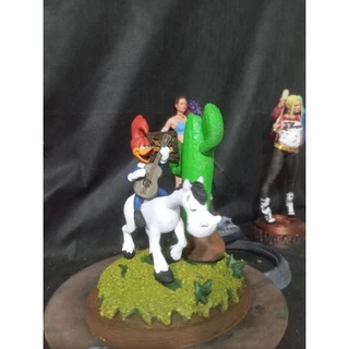 action figure pica pau e pé de pano 20cm