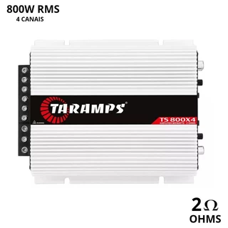 Módulo Taramps TS800x4 de 800W RMS 2 ohms 4 canais
