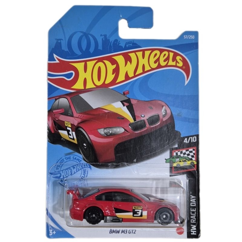 BMW M3 GT2 HW Race Day 4/10 Hot Wheels 2021 GRX89 | Shopee Brasil