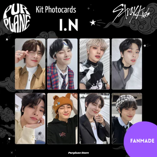 I.N Jeongin Selca Photocards Fanmade Kpop Stray Kids