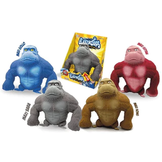 Brinquedo anti-stres estica esmaga e puxa gorila