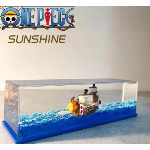 "Desbrave o Mar dos Sonhos: Navio One Piece Sunny Barco na Garrafa - Uma Aventura em Miniatura que Você Pode Ter em Suas Mãos!"
