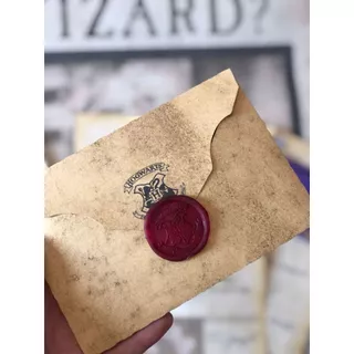 Carta de Hogwarts (Personalizada) - Harry Potter - Modelo Luxo com nome e endereço personalizadooooo Carta de Hogwarts (Personalizada) - Harry Potter - Modelo Luxo com nome e endereço personalizadooooo