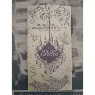 Mapa do Maroto Harry Potter Hp