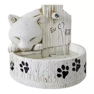 1 Bebedouro para Gatos com motor Bivolt Fonte de Agua
