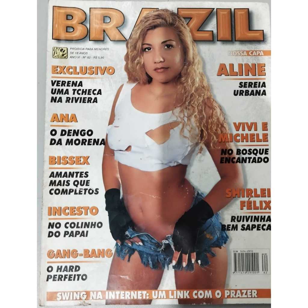 Revista Brazil Sex Magazine Diversos Numeros Shopee Brasil 