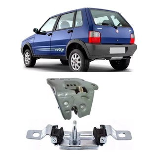 Kit Fechadura e Batente do Porta Malas Fiat Uno Mille 2004 2005 2006 2007 2008 2009 2010 2011 a 2014 em Oferta na Shopee