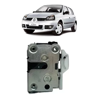 Fechadura Elétrica Porta Dianteira Lado Esquerdo Clio 99 2000 2001 2002 2003 2004 2005 2006 a 2016