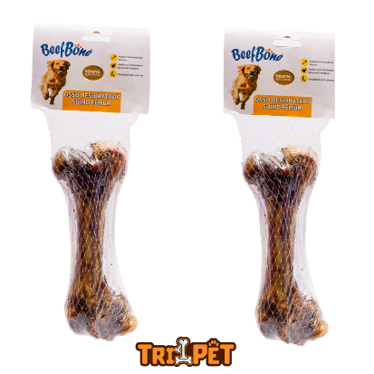 Ossinho Defumado Para Cachorro Roer Osso Natural 2 unidades | Shopee Brasil