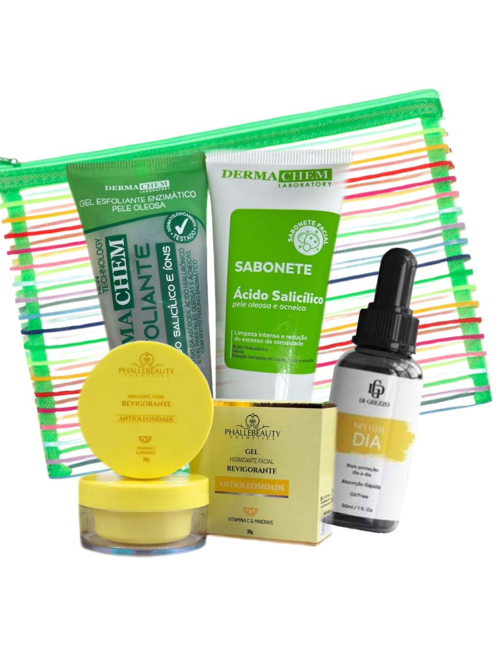 kit Necessaire Limpeza de Pele Skincare Completo Super Promoção