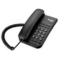 Telefone Fixo Elgin Tcf 2000 Preto