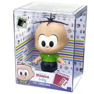 Boneco de Ação Cebolinha Turma da Mônica Fandom Figure Action Personagem Brinquedo Colecionável Criança