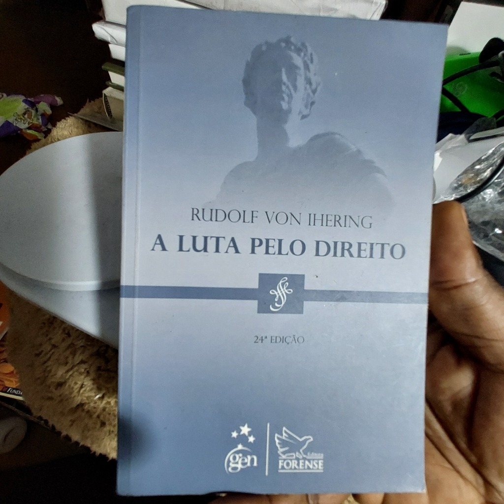 Livro - A Luta Pelo Direito ( Livro de Bolso ) - Rudolf Von Ihering ...