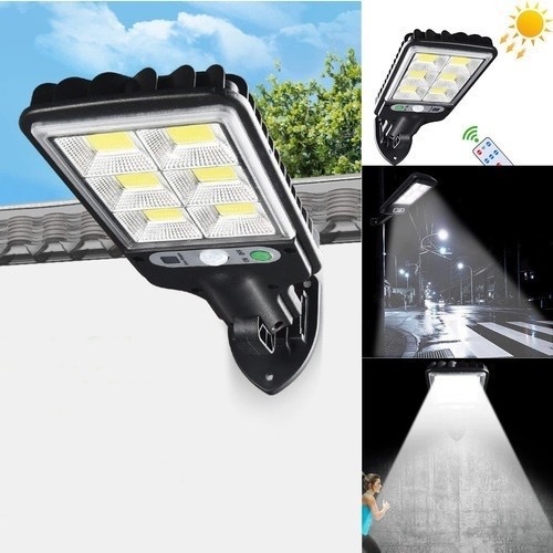 Mini Luminária Poste 21W Solar Alta Potencia Econômica