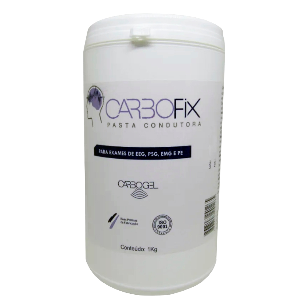 Pasta Condutora para Exames EEG Carbofix - Pote 1 Kg | Shopee Brasil