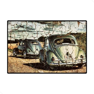 Quadro Placa Decorativa Mdf - Fusca Textura Volkswagen 5182 em Oferta na Shopee
